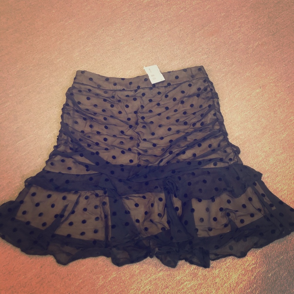 Ruby and Jenna Mesh Ruffle Skirt